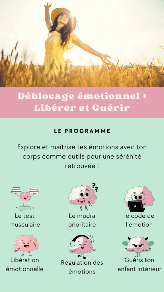 Formation en kinésiologie pour se libérer des émotions