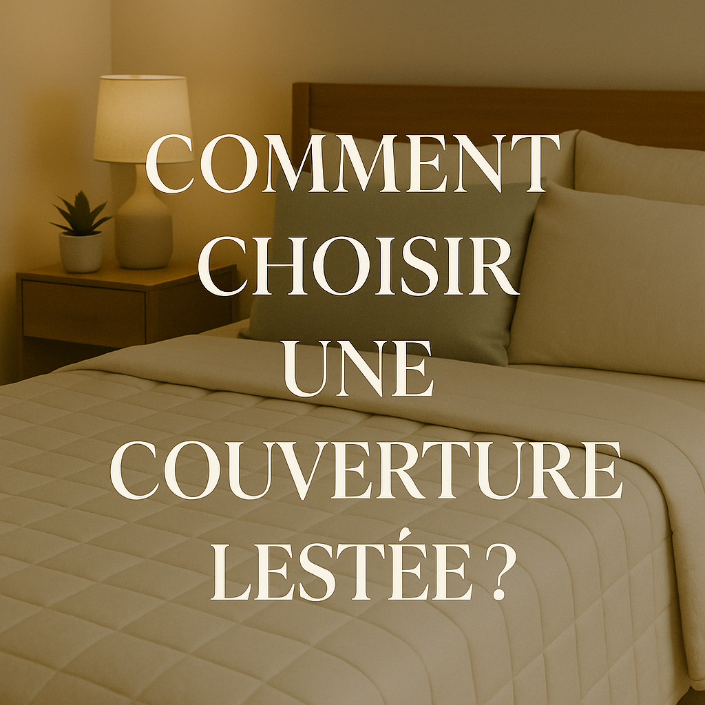 Comment choisir une couverture lestée