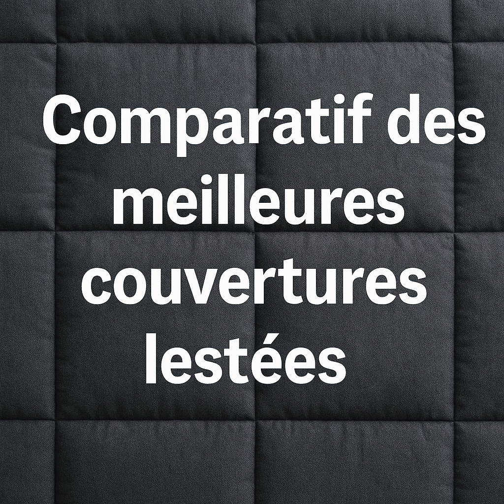 Comparatif des meilleures couvertures lestées